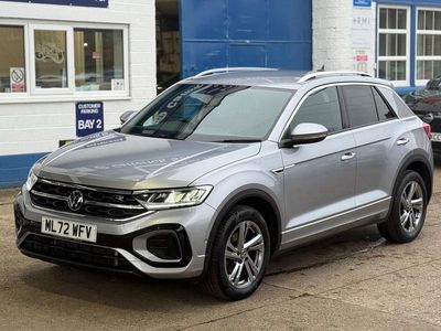 Pyrite silver metallic Used 2022 VW T-Roc R-line SUV | £20,995 (Fair price)