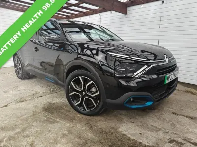 Used Citroën e-C4 Shine 100 kW (136 HP) 2023 Black Hatchback