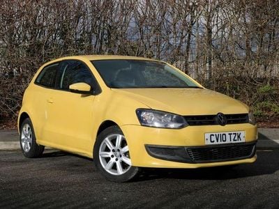 Used VW Polo SE 85 HP (62 kW) 2010 Yellow Hatchback