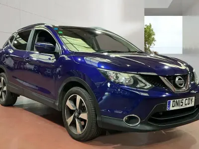 Used Nissan Qashqai N-TEC 115 HP (84 kW) 2015 Blue SUV