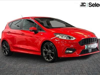 Usado Ford Fiesta ST-Line X 123 HP (90 kW) 2021 Vermelho Citadino