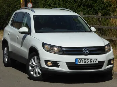 Used VW Tiguan Match 150 HP (110 kW) 2015 White SUV