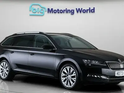 Used Skoda Superb SE L 200 HP (147 kW) 2023 Black Estate