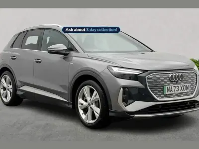 Used Audi Q4 e-tron S-Line 150 kW (204 HP) 2023 Grey SUV