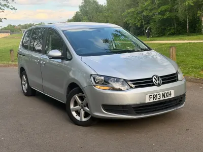 Begagnad VW Sharan S 2013 Silver Minibuss