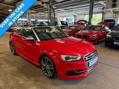 Used Audi S3 Cabriolet 300 HP (220 kW) 2015 Red Cabriolet