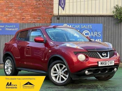 Used Nissan Juke Acenta 117 HP (86 kW) 2011 Red SUV