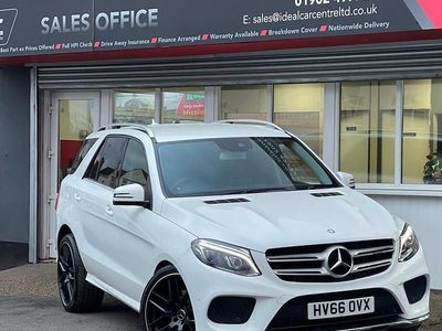 Used Mercedes GLE250 AMG line 204 HP (150 kW) 2016 White Estate