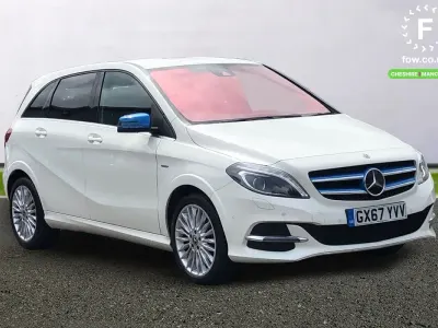 Used Mercedes B250e Electric Art 131 kW (179 HP) 2017 White MPV