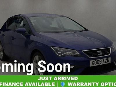Used Seat Leon FR 150 HP (110 kW) 2020 Blue Hatchback