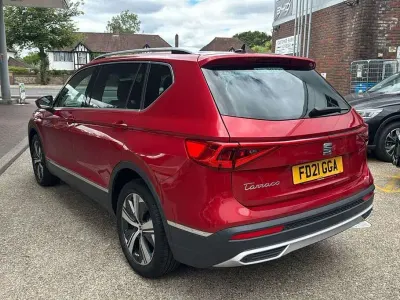 Used Seat Tarraco XCELLENCE 150 HP (110 kW) 2021 Red SUV