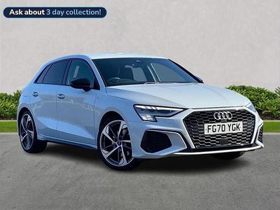 Used Audi A3 Comfort 150 HP (110 kW) 2020 White Sedan