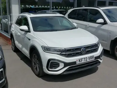 Used VW T-Roc R-line 150 HP (110 kW) 2022 White SUV