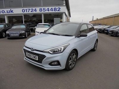 Used Hyundai i20 84 HP (61 kW) 2019 Blue Hatchback