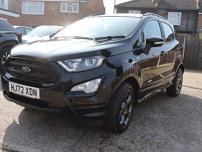 Used Ford Ecosport ST-Line 125 HP (91 kW) 2022 Agate black (premium paint) SUV