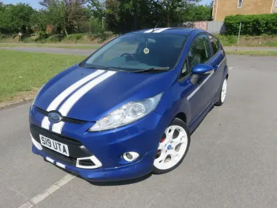Used Ford Fiesta S 2012 Blue Hatchback