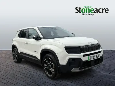 Used Jeep Avenger Altitude 114 kW (156 HP) 2025 White SUV
