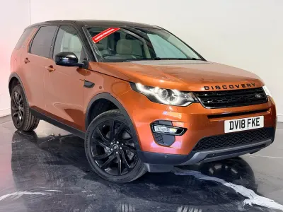 Used Land Rover Discovery Sport HSE Luxury 2018 Orange SUV