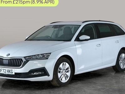 Used Skoda Octavia SE Technology 110 HP (80 kW) 2022 White Estate