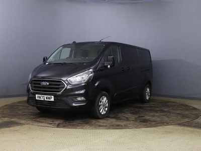 Used Ford Transit Custom Limited 130 HP (95 kW) 2020 Black Van