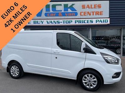 Used Ford Transit Custom Limited 130 HP (95 kW) 2022 White Van