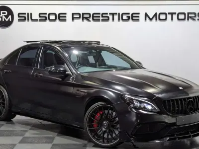 Used Mercedes C63S AMG Premium 2017 Black Sedan
