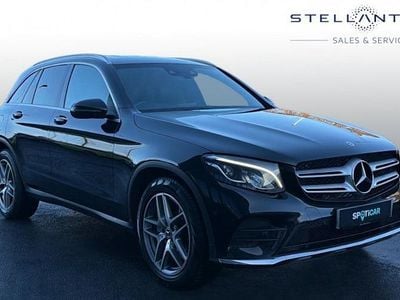 Black Used 2017 Mercedes GLC220 AMG line SUV | £17,255 (Fair price)
