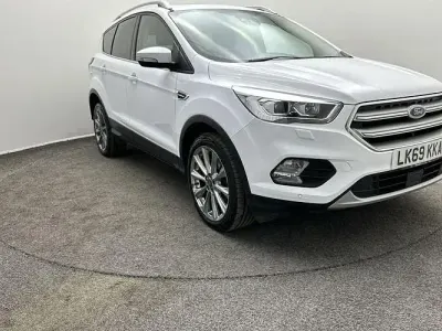 Second-hand Ford Kuga Titanium X 150 CP (110 kW) 2019 Alb SUV
