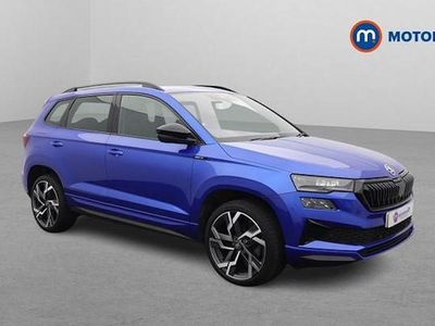 Used Skoda Karoq SportLine 150 HP (110 kW) 2025 Blue SUV