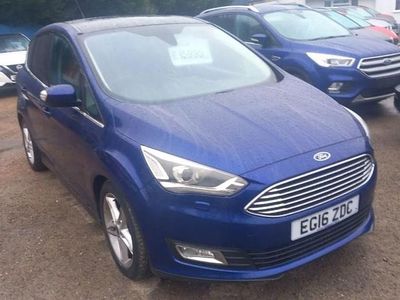Used Ford C-MAX Titanium X 150 HP (110 kW) 2016 Blue MPV