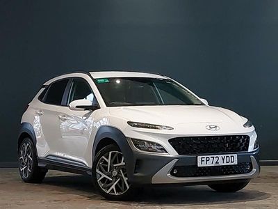 White Used 2022 Hyundai Kona Premium SUV | £18,498 (Fair price)