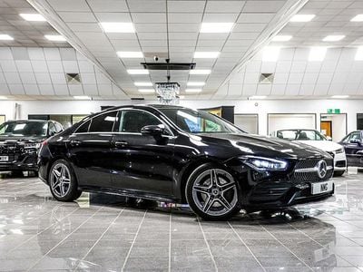 Black Used 2021 Mercedes CLA200 AMG Line Premium Plus Coupe | £21,499 (Fair price)