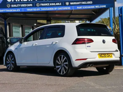 Used VW Golf VII Advance 204 HP (150 kW) 2020 White Hatchback
