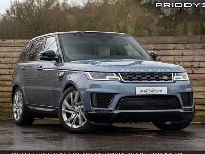 Blue Used 2018 Land Rover Range Rover Sport HSE SUV | £23,970 (Fair price)