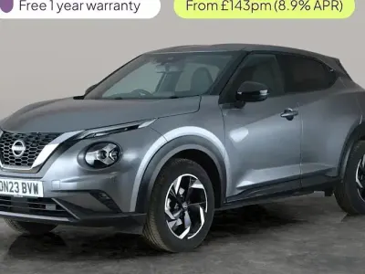 Used Nissan Juke N-Connecta 114 HP (83 kW) 2023 Grey SUV