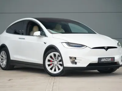 Used Tesla Model X Performance 580 kW (789 HP) 2020 White SUV
