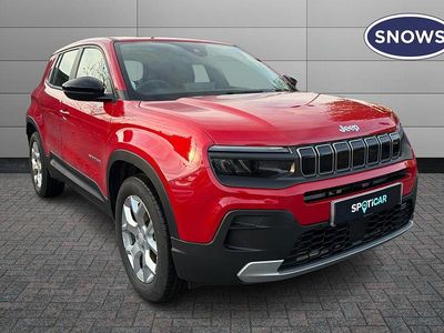 New Jeep Avenger EV Altitude 114 kW (156 HP) 2025 Red SUV