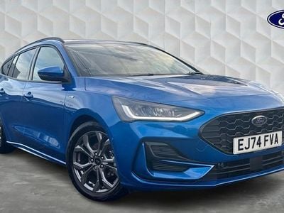 Blue Used 2024 Ford Focus ST-Line Estate | £18,250 (Fair price)