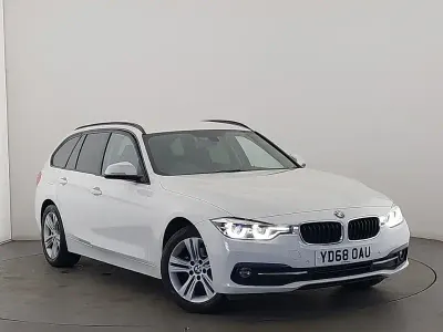 Used BMW 318 Sport Line 150 HP (110 kW) 2018 White Estate