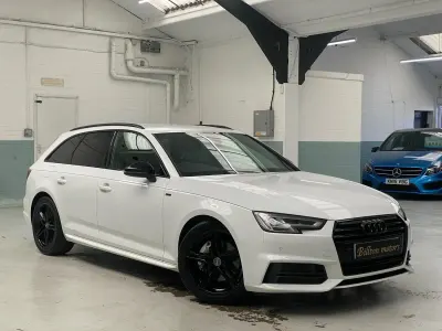 Used Audi A4 S-Line 190 HP (139 kW) 2017 White Estate