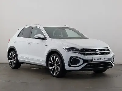 Used VW T-Roc R-line 150 HP (110 kW) 2022 White SUV