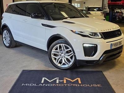 Begagnad Land Rover Range Rover evoque HSE Dynamic 2019 Vit SUV