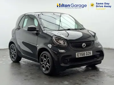 Used Smart ForTwo Coupé Premium 71 HP (52 kW) 2018 Black Coupe