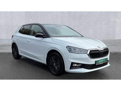 Moon white metallic black magic pearl effect Used 2025 Skoda Fabia Design Edition Hatchback | £16,990 (Fair price)