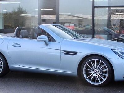 Used Mercedes SLC200 AMG line 184 HP (135 kW) 2017 Silver Cabriolet