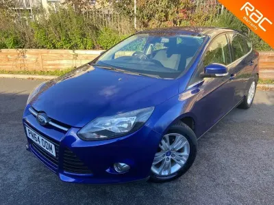 Used Ford Focus Titanium 115 HP (84 kW) 2014 Blue Hatchback