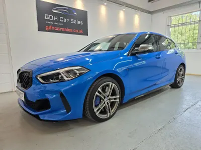 Used BMW M135 M Performance 306 HP (225 kW) 2020 Blue Hatchback