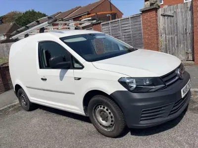 Used VW Caddy Startline 102 HP (75 kW) 2018 White MPV