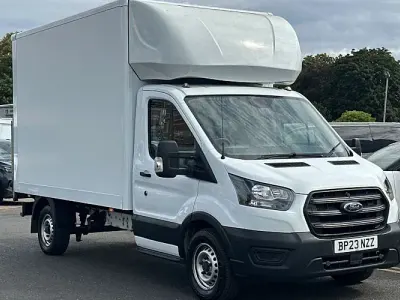 Used Ford Transit 131 HP (96 kW) 2023 White Van