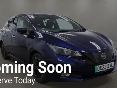 Used Nissan Leaf N-Connecta 110 kW (150 HP) 2023 Blue Hatchback